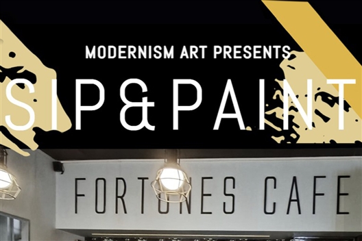 Sip & Paint by MODERNISM - Fortunes Cafe Morningside